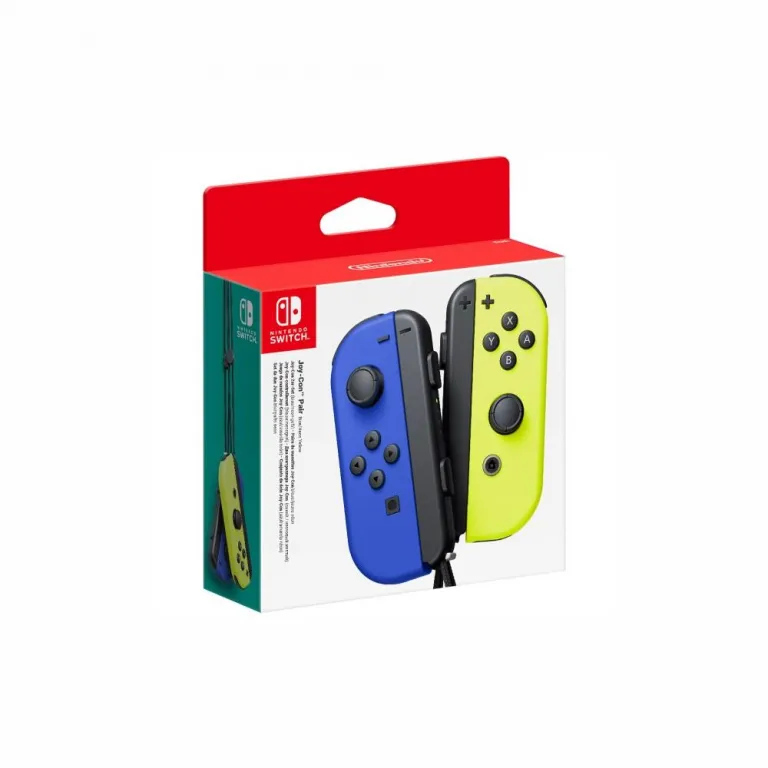 Nintendo Drahtloses Gamepad Joy-Con Blau Gelb