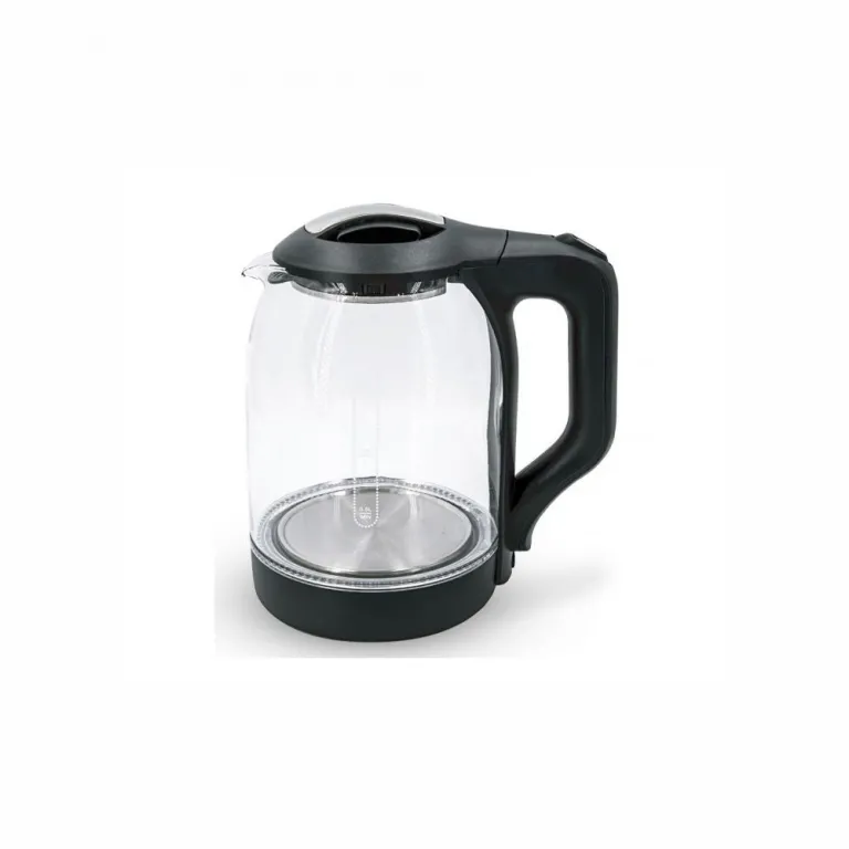 Comelec Wasserkocher COMELEC 1,8 L 1500W Schwarz Glas Wasserkessel