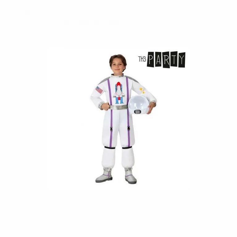 Karnevalskostme Faschingskostm Jungen Astronaut Weltraumfahrer 2-teilig