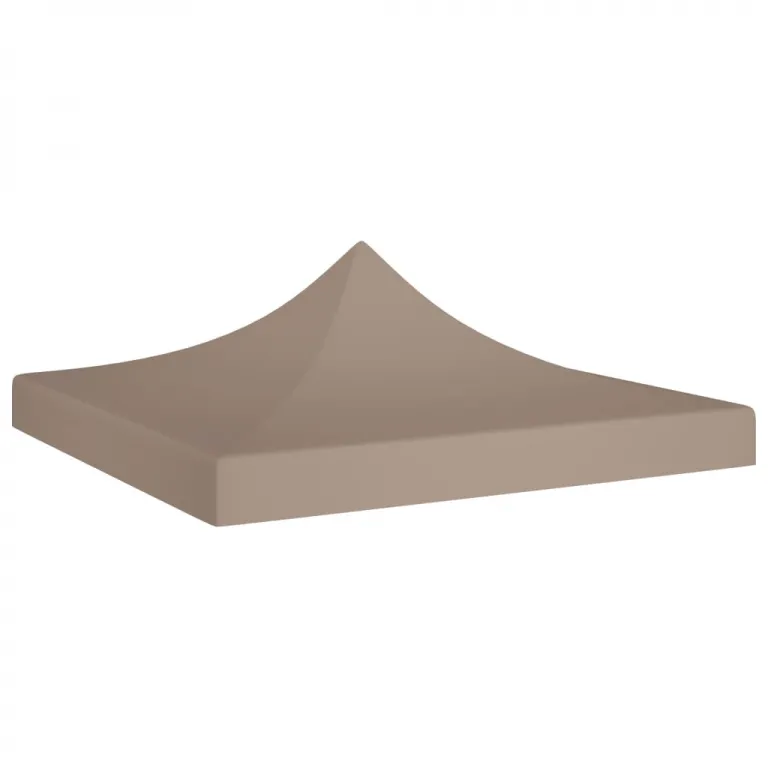 Partyzelt-Dach 2x2 m Taupe 270 g / m
