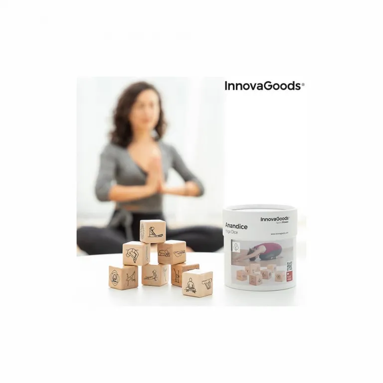 Innovagoods Yoga Wrfelspiel Anandice InnovaGoods 7 Stcke