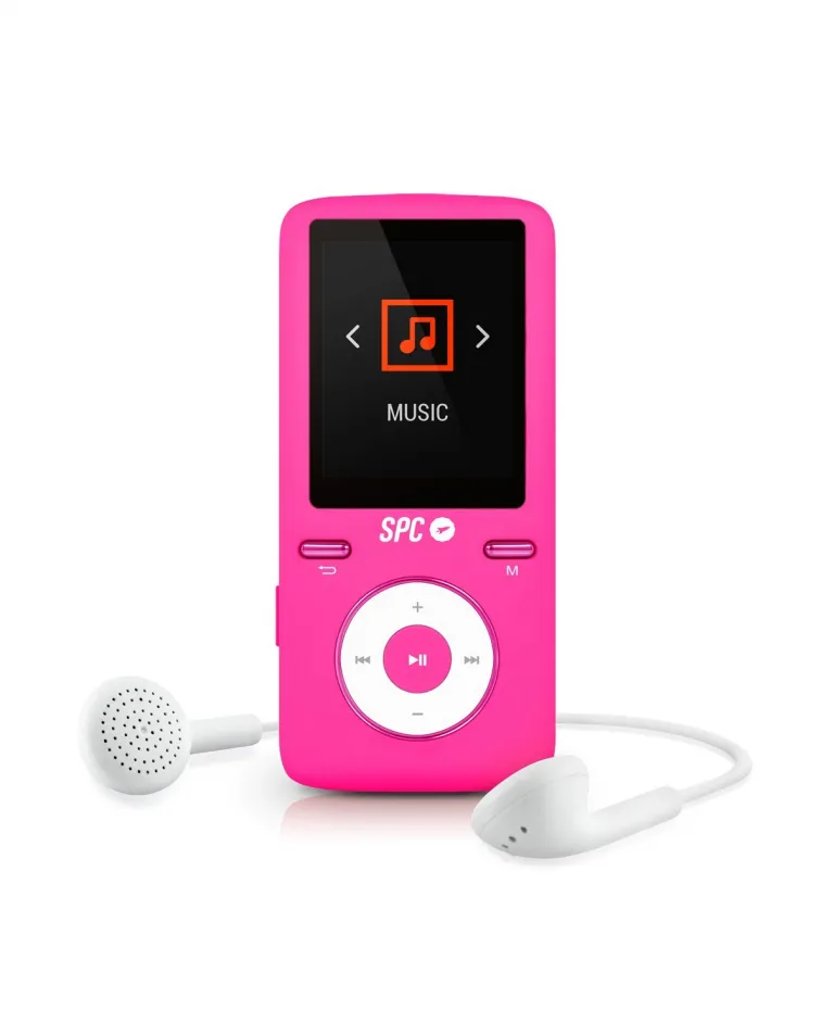 Spc MP4 Player SPC Pure Sound Colour 2 Reproductor MP3 / MP4 Rosado 8488P