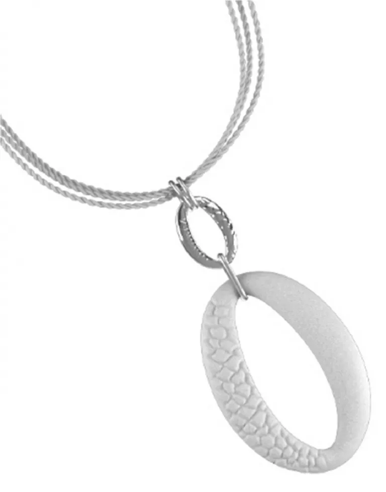 Panarea Modeschmuck Damen Halskette mit Anhnger CP1B (32 cm) Silber