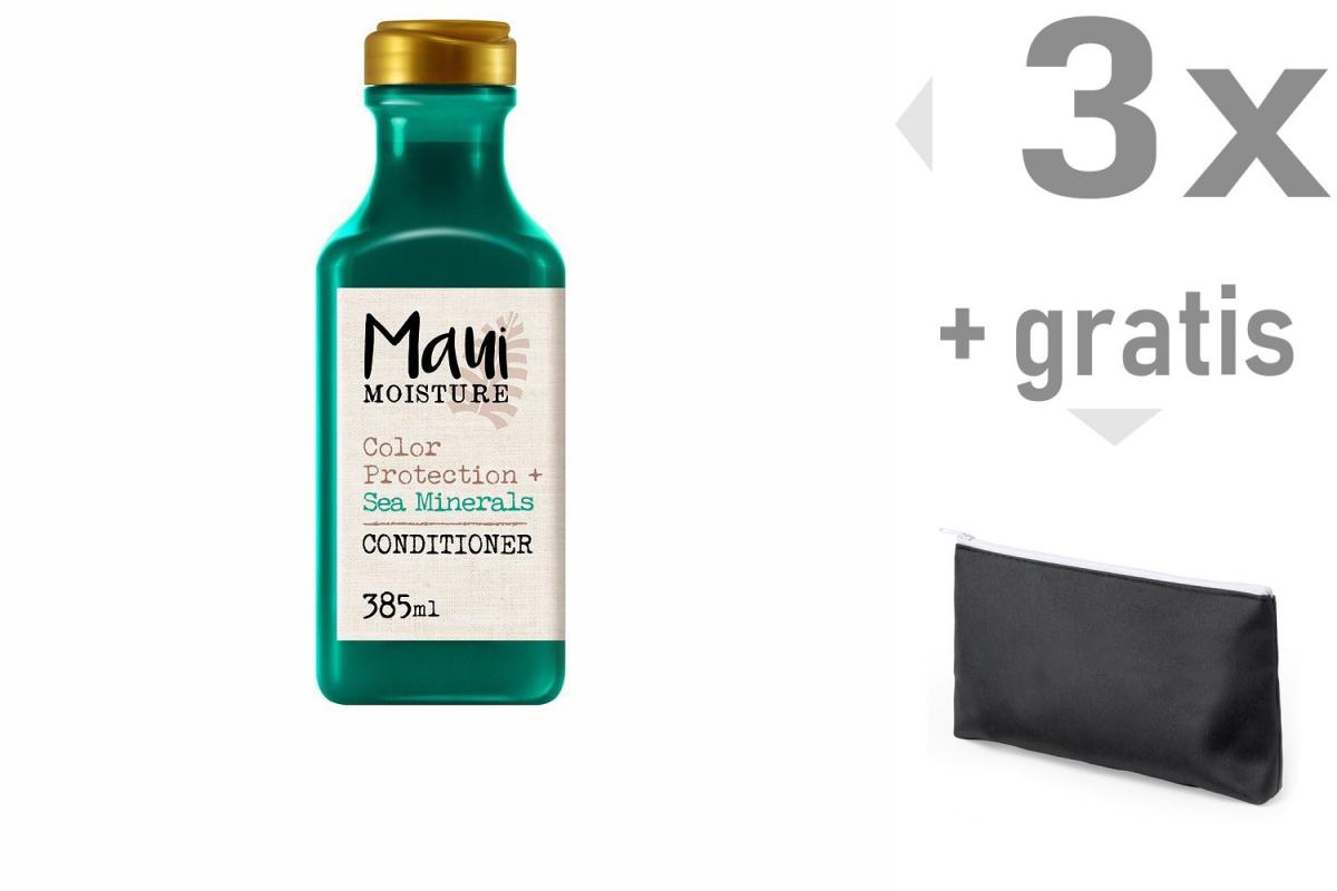 Sparset 3x Haarspülung Maui Farbschutz Mineralien 385 ml